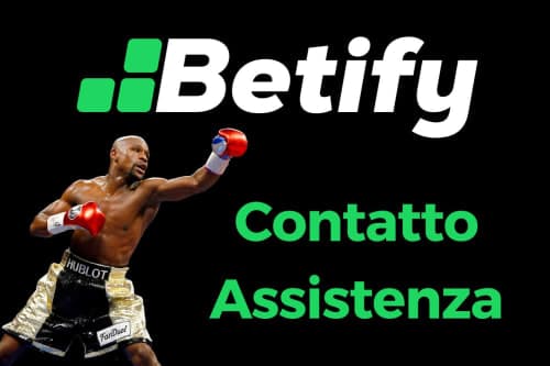 Come posso contattare l'assistenza Betify?
